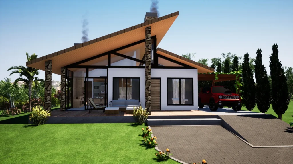 casa de campo moderna